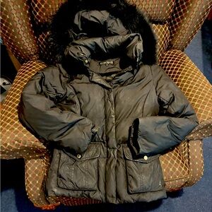 Ellen Tracy Winter Coat Hood warm down XSM